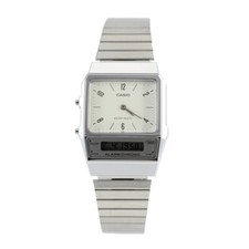 CASIO AQ-800E-7A2 AQ-800 Quartz Analog Digital White