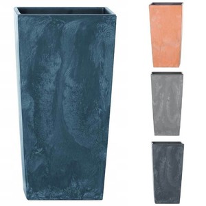 Blumentopf Blumenkubel Pflanzentopf Beton Design Pflanzkubel Quadrat 26 5 75cm Ebay