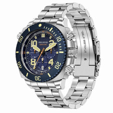 Feelnever Diving Sport Quartz Man Watch 316L Stainless Steel Sapphire Big Dial W