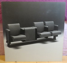 SEDIE CINEMA: PANNELLO CARTONE CON FOTO DI DESIGN ITALIANO ANNI 70/80  (SM-12)