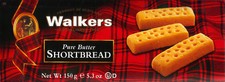 12  Packungen Kekse WALKERS Shortbread Fingers 150g - Angebot: 11+1 gratis