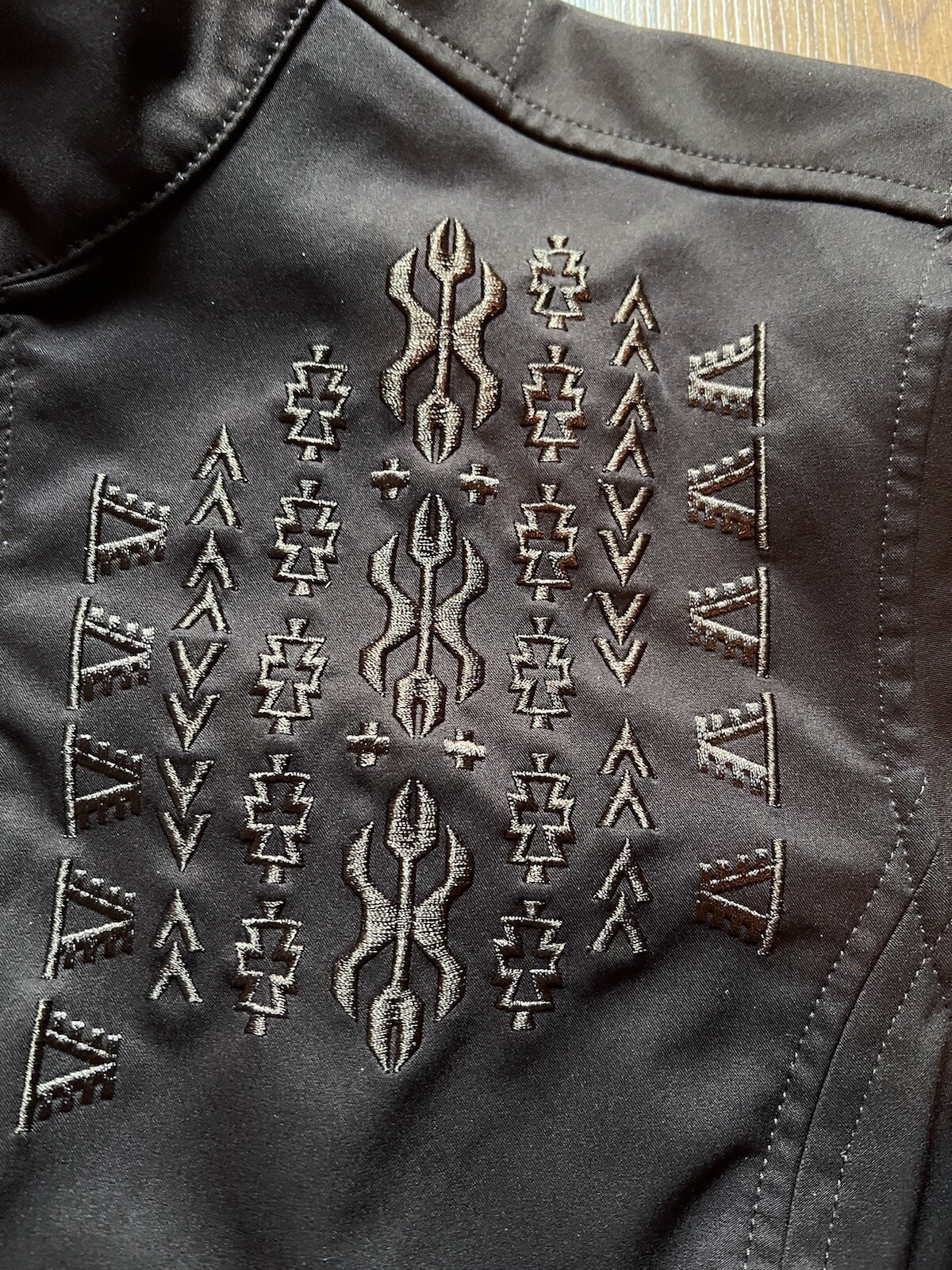 Ariat Jacket Womens Small Brown SoftShell Western… - image 7