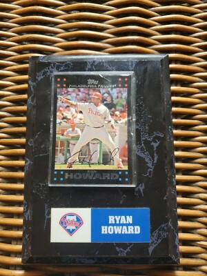 Ryan Howard Inscriptions Ryan Howard Signed Plaque | eBay