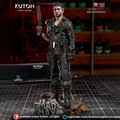 Mad Max 3D Print Model Kit Unpainted Unassembled 1/12 1/8 1/6 1/4