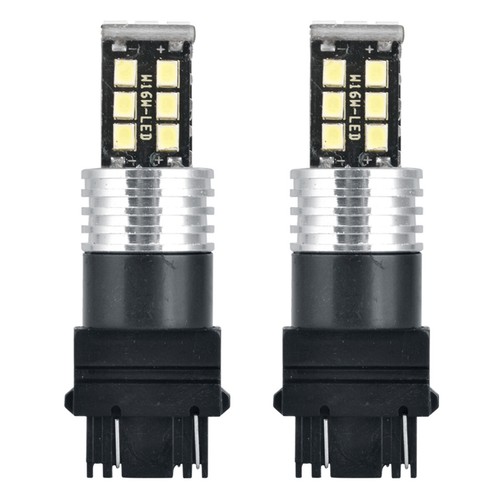 4pcs Nuevo 3157LED blanco de la bombilla de circulación diurna DRL para Chevy Silverado 1500 - Imagen 3 de 7