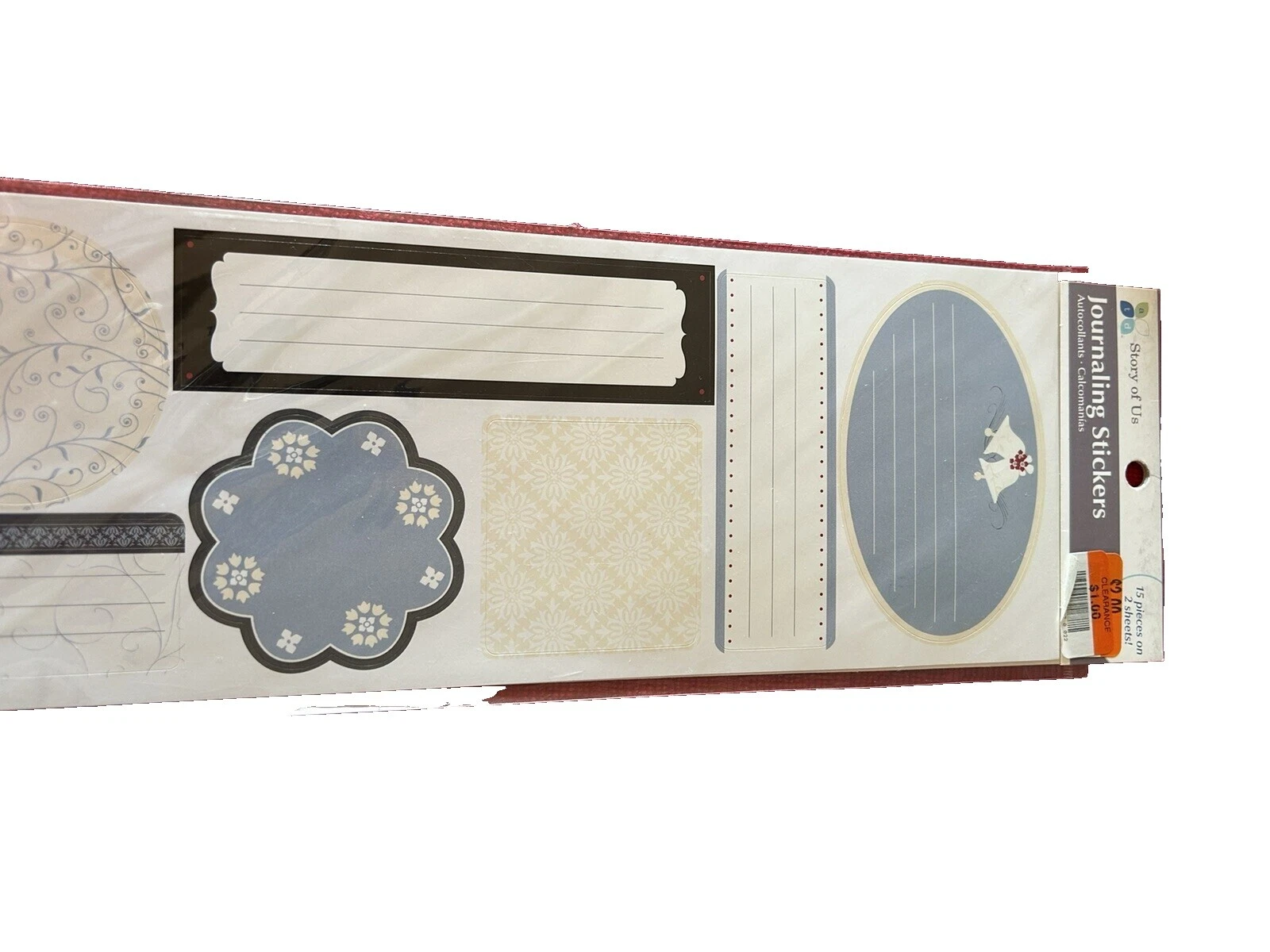 Наклейки Jolee's Boutique этикетки для скрапбукинга