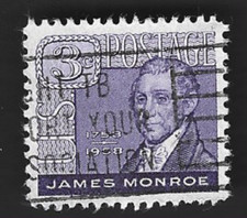 Scott#1105 James Monroe 3c with 
