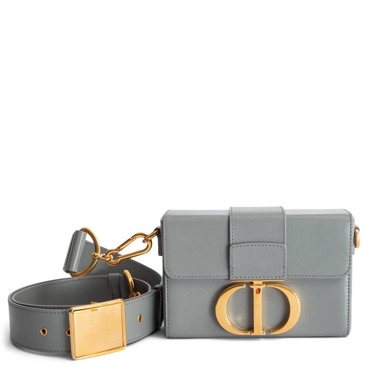 30 Montaigne Avenue Bag Ethereal Gray Box Calfskin