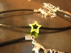 3 Child Pendant Cord Necklace's Moon Star & Bow Claire's Club  — photo 2