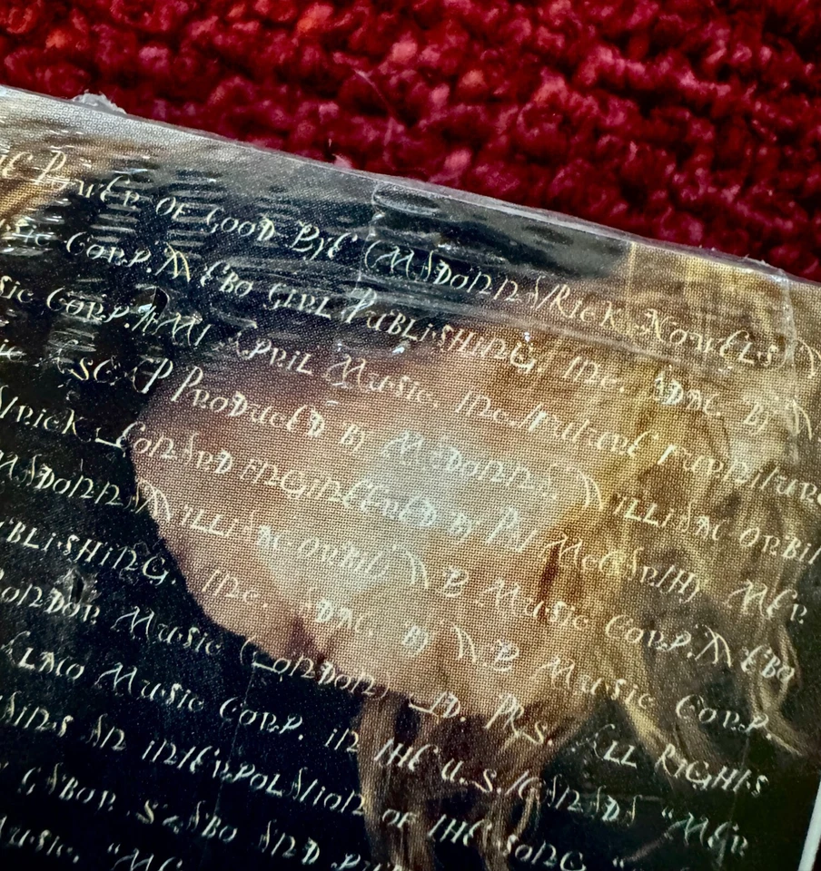 MADONNA POWER OF GOODBYE CASSETTE SEALED SINGLE TAPE LP PROMO HYPE STICKER ALBUM - Image 4 of 4