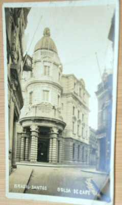 38264 AK  Brasil Santos Bolsa De Cafe  Brasilien postcard  Porto Alegre