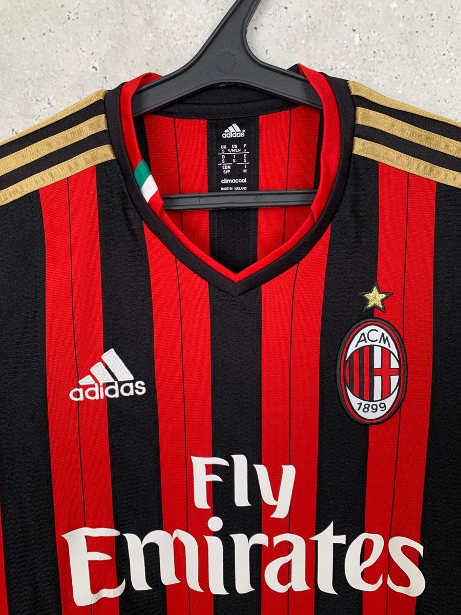 AC Milan ストライプユニフォームMサイズ AC Milan Jersey Shirt Boys