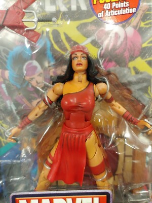 65マーベル　Legends Series IV Elektra フィギュア ToyBiz Marvel Legends Series IV 4 ELEKTRA Figure with Electra