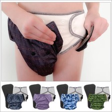 ECOABLE Big Kids' Nighttime Cloth Diaper Set for Incontinence, 6-16 Years
