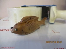 DICK DON TRUDELL ICE FISHING SPEARING DECOY CONTEMPORARY XMAS ORNAMENT 3