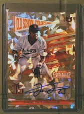 2018 Panini Contenders Draft Picks Frank Thomas Old School Cracked Ice Auto 8/23