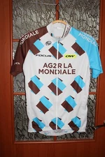 AG2R La Mondiale Pro Team Uci World Tour OW cycling jersey - size 4