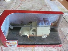 CITROEN 2 Cv Fourgonnette Le Gorille 1/43 Atlas Spirou et Fantasio en boite