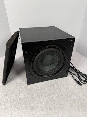 Bowers & Wilkins ASW608 Powered Subwoofer Black  Home Theater Sub.