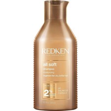 Redken All Soft Shampoo - Moisturizes & Hydrates Dry Hair, Softens & Adds Shine,