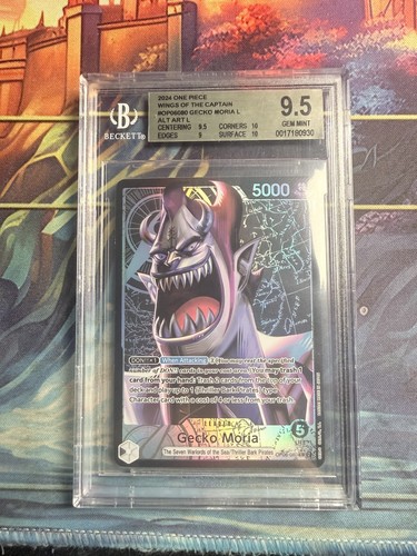 Gecko Moria (Alternate Art) graded BGS 9.5 for sale on eBay