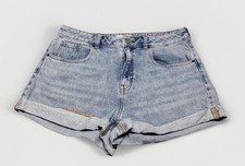 Pacsun Light Denim Blue High Rise Mom Short Size 30