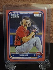 2024 Onyx Vintage Extended Red  # OVTABE Talan Bell 12/25 