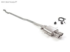 Ragazzon Klappen-Racinganlage Mini Cooper S R56 inkl Cabrio R57 2x90mm gerollt