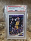 Panini 2018-19 Donruss Optic LeBron James #94 PSA 10 Lakers Basketball Card