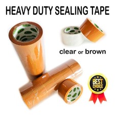 Strong Parcel Tape Clear Brown Packing Packaging Tape Rolls Carton Box Sealing