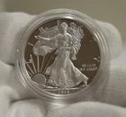 2014 W SILVER US EAGLE PROOF   One Ounce .999 FINE.