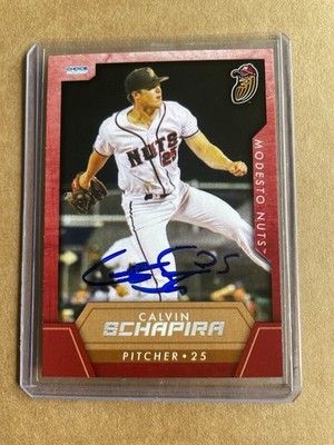 2025 Modesto Nuts Calvin Schapira Team Set Card Signed Autographed Mariners