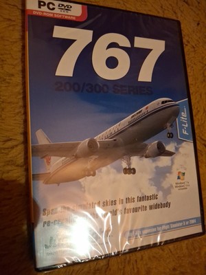 767-200/300 Windows 2010 NEU VERSIEGELT FLIGHT SIM ERWEITERUNG PC