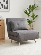 The Very Collection Rafael Single Sofa Bed Clic Clac Chaise Lounge Chair
