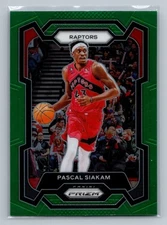 2023-24 Panini Prizm #30 Pascal Siakam Prizms Green