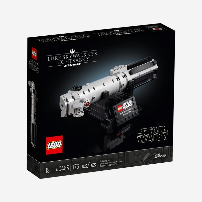 [In Stock]  LEGO 40483 Star Wars Luke Skywalker’s Lightsaber 173pcs New & Sealed