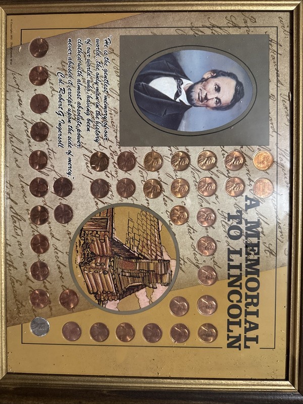 A MEMORIAL TO LINCOLN WHEAT PENNIES 1959 THRU 1995 COMPLETE SET + 1945 STEEL+ 2