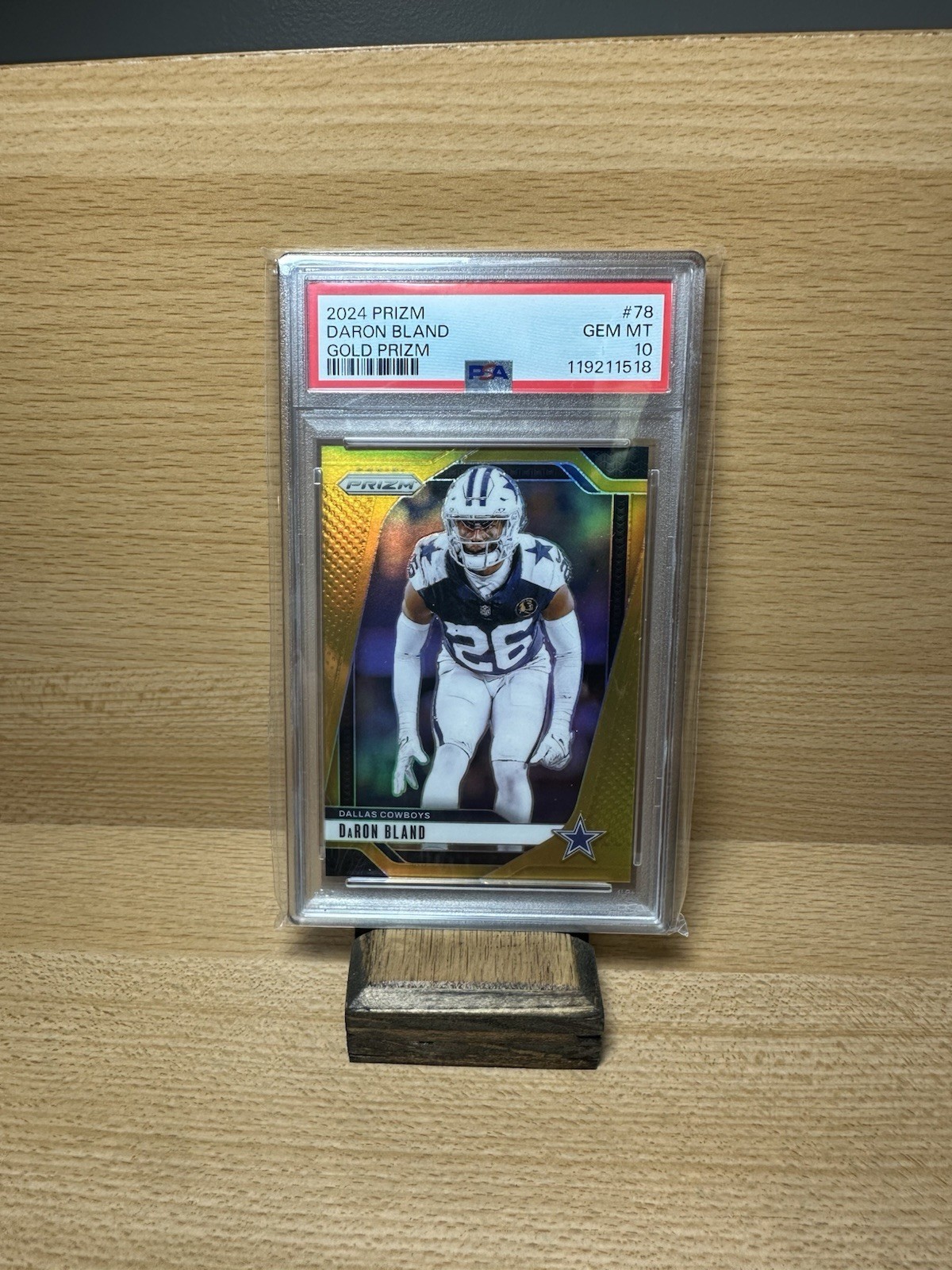2024 Prizm Da’Ron Bland Gold Prizm #78 2/10 PSA 10 Pop 1 ⭐️🏈🤠