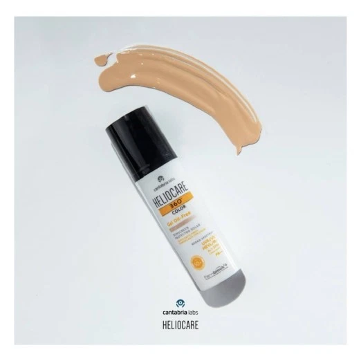 Gel Heliocare 360 sin aceite color beige tintado FPS50+ 50 ml Foto 3 de 4