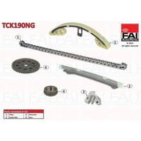 FAI AutoParts Steuerkettensatz Simplex Kette GeräUscharm FüR Honda Jazz II