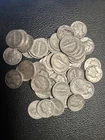 Roll of 50 Silver Mercury Dimes $5 Face Value 90% Silver Coins Mixed Dates