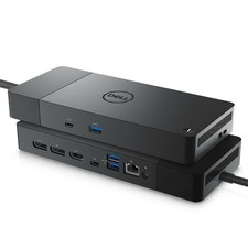 Dell WD19TBS USB-C Docking Station HDMI DisplayPort Ethernet AC Adapter Black