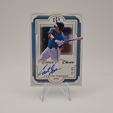 2025 National Treasures Ecklar's Choice Carter Johnson #EC-CJN 79/99 Auto