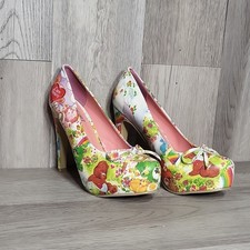 Iron Fist Womens 7 Spring Fling Care Bears Stiletto Platform Heels NEW IN BOX