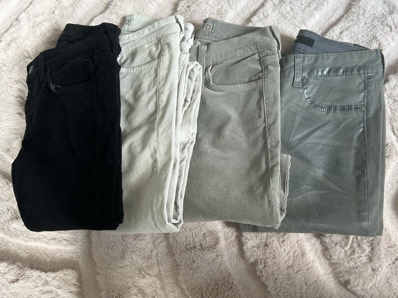 J Brand Jeans Corduroy Jegging Skinny Jeans. Girls Size 14. Lot Of 4. NWT.