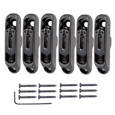6x E-Gitarrenteile Ersatz Steg Sattel Saitenhalter