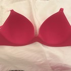 FlexFactor Lightly Lined Plunge Demi Bra 34DD Pop Pink — photo 5