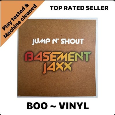 BASEMENT JAXX JUMP N SHOUT XL RECORDINGS XLT116 UK VINYL 12  TRIBAL HOUSE