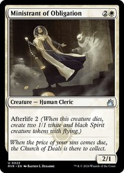 Ministrant of Obligation #23 Ravnica Remastered MTG