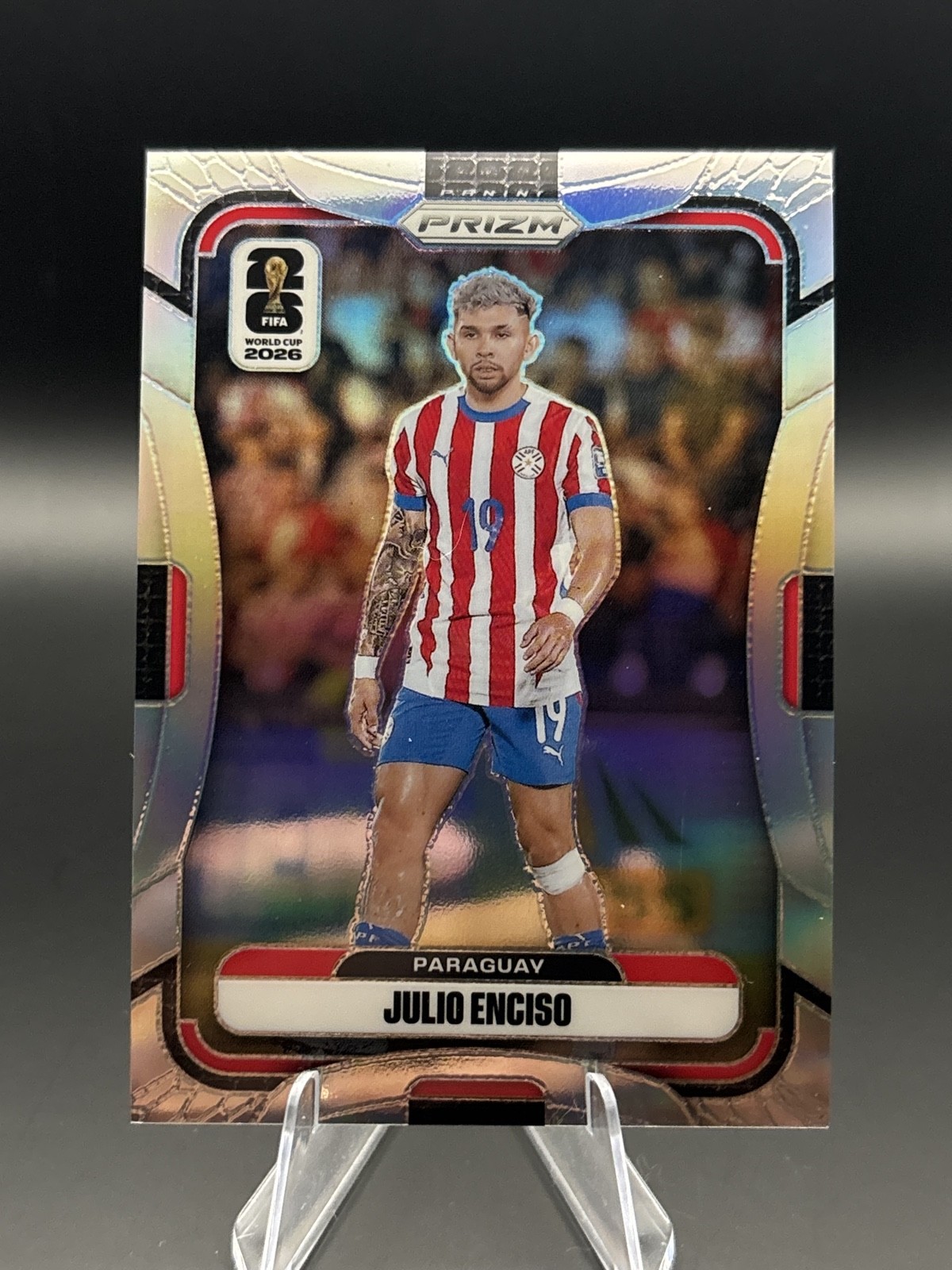 2026 Panini Prizm Fifa World Cup - Julio Enciso #347 Silver Prizm